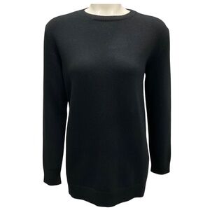 VALENTINO BLACK 2024 WOOL KNIT PULLOVER SWEATER